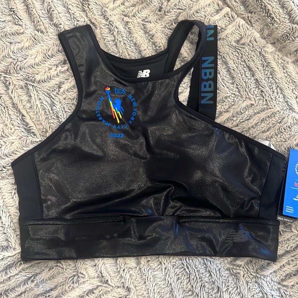 NB NYC 2022 marathon elite racing bra top